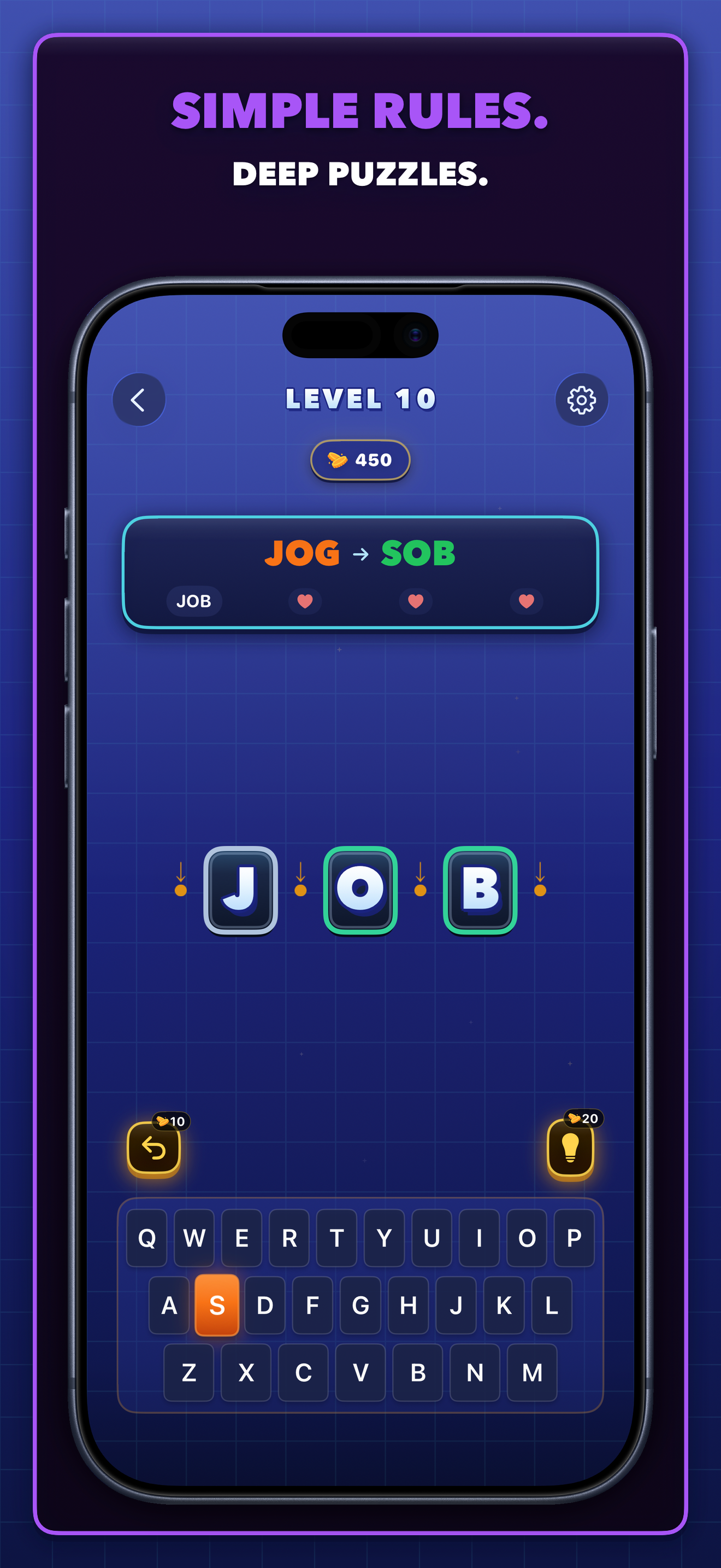 WarpWord screenshot 5